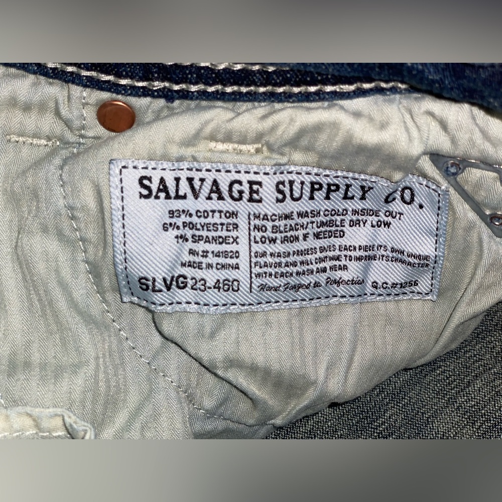 SALVAGE Havoc Straight Slim Fit 30R - Picture 13 of 15